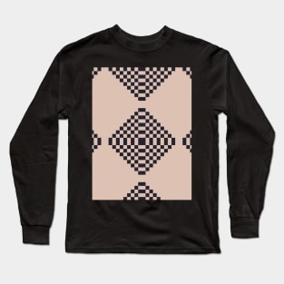 Roaster Cube Wallpaper Trendy Pattern Long Sleeve T-Shirt